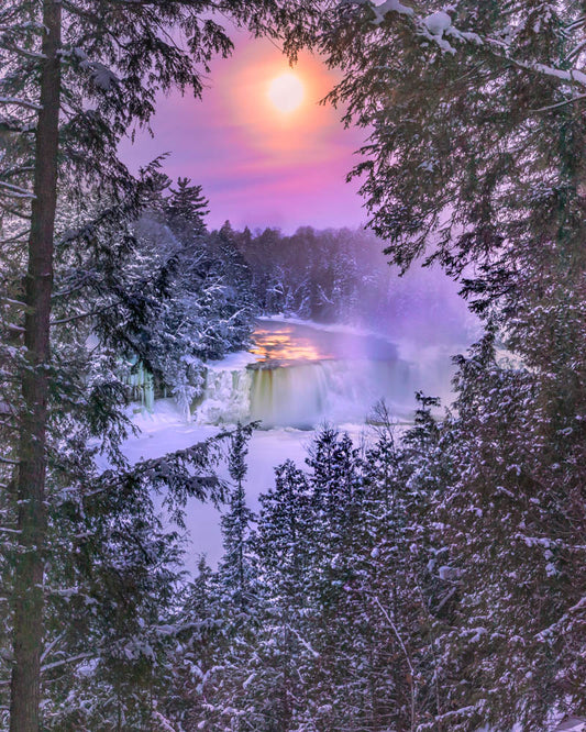 Tahquamenon Falls Moonlight
